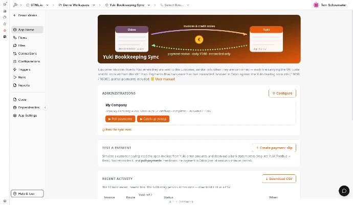 STML v4 App hompage STML v4 App hompage